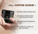 Coffee Face Scrub with Walnut, Potato