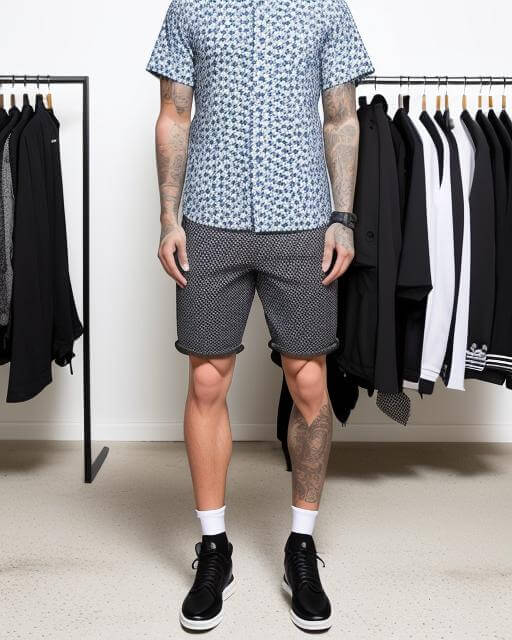 Printed Men Short