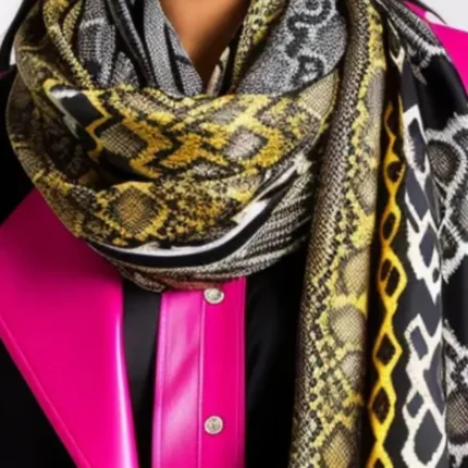 Long Printed Scarf