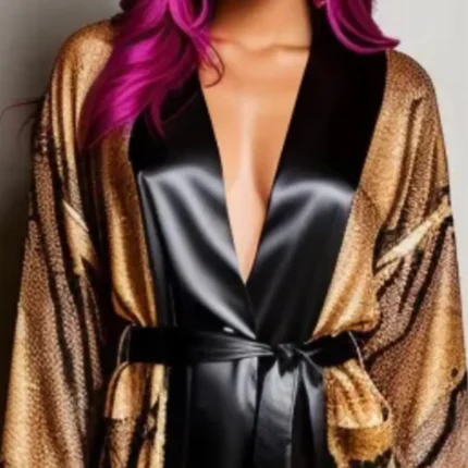 Satin Dressing Gown