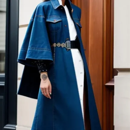 Trench Denim Coat