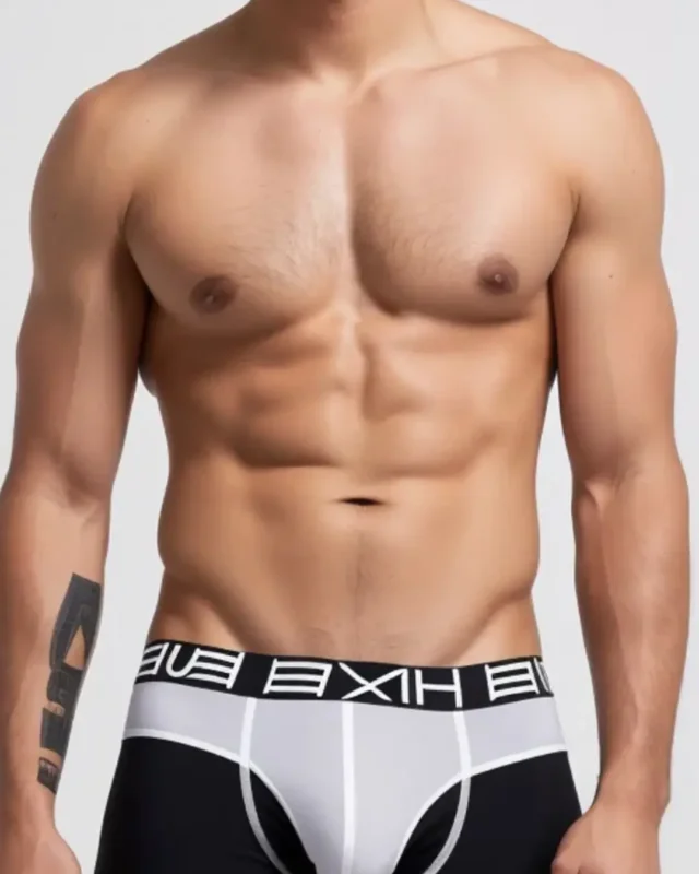 Graphic boxer brief