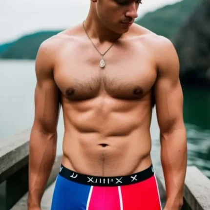 Colour block boxer briefs