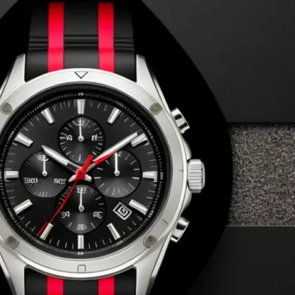 Double stripe watch